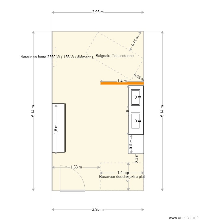 LESAGE. Plan de 0 pièce et 0 m2