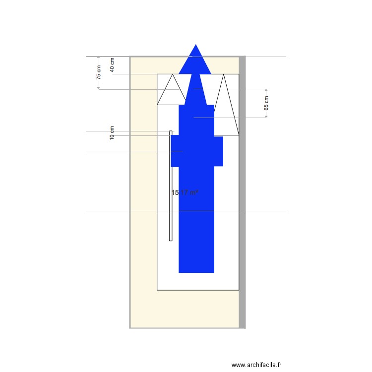 garage paddle. Plan de 0 pièce et 0 m2