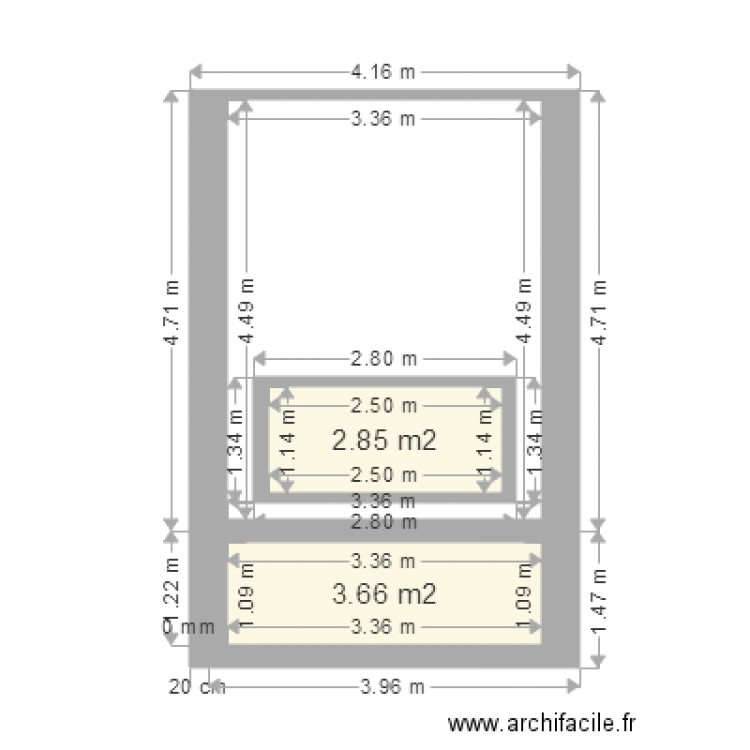 Cheminée. Plan de 0 pièce et 0 m2