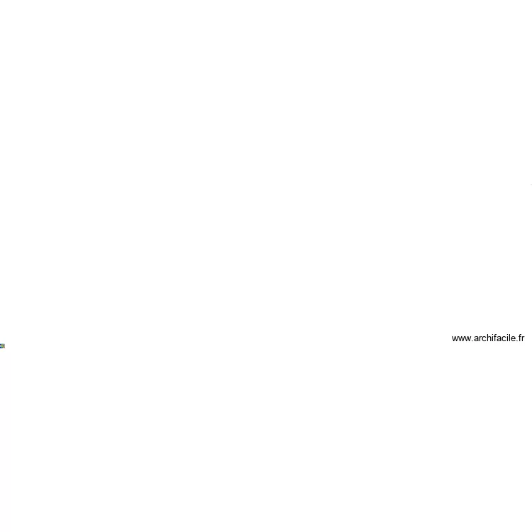 Labo d&eacute;coupe Bezonne Modification avec entreposage . Plan de 