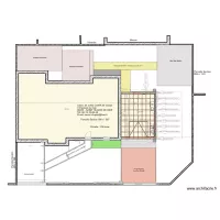 Plan du garage en parpaings et charpente