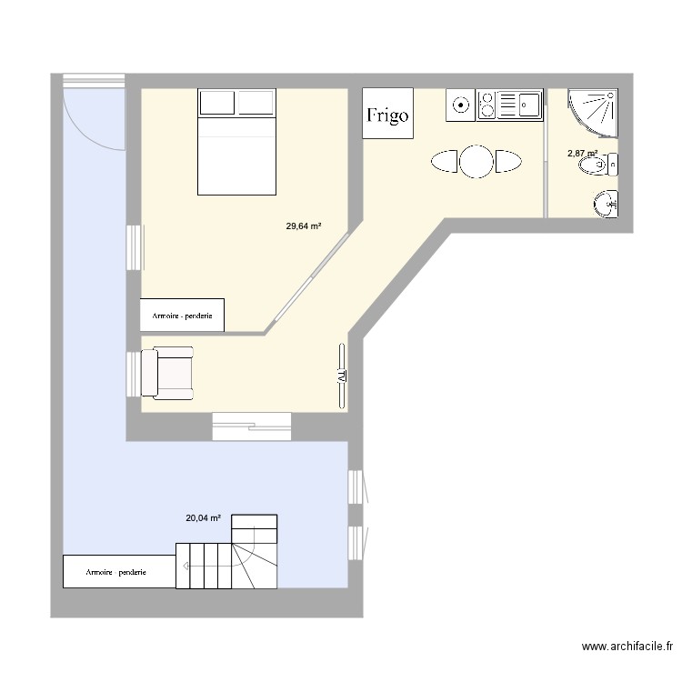 Plan de masse Appartement Cave. Plan de 0 pièce et 0 m2