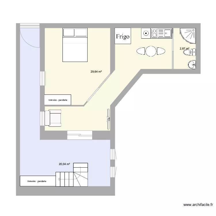 Plan de masse Appartement Cave. Plan de Plan de masse Appartement Cave. Plan de