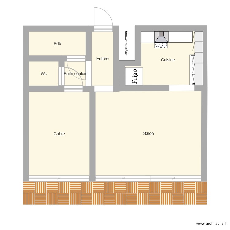 3D maison. Plan de 0 pièce et 0 m2