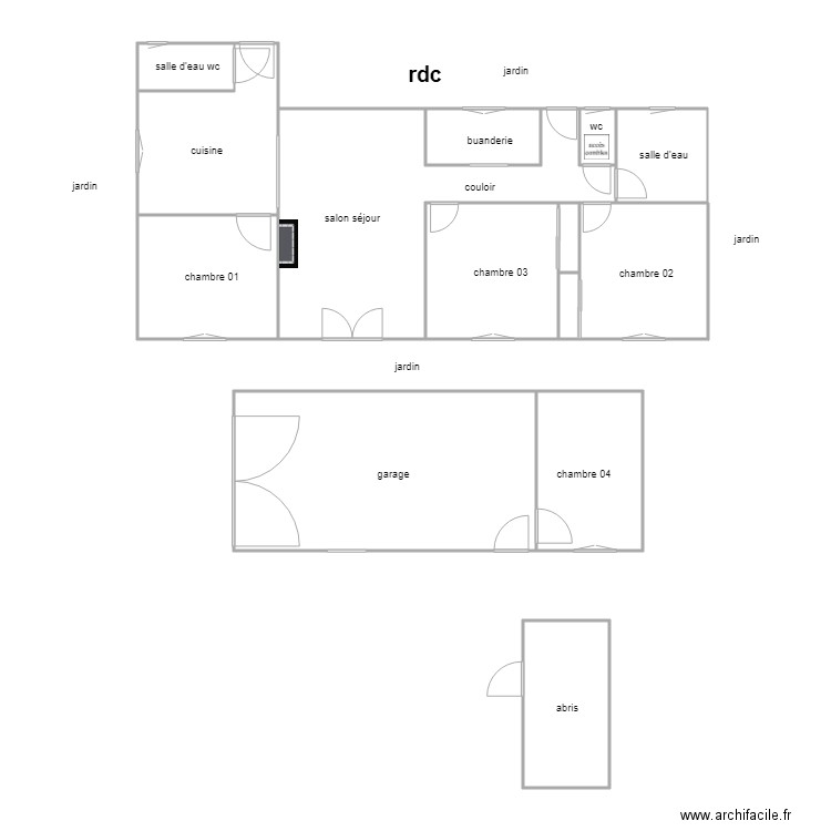 delabaudiere. Plan de 0 pièce et 0 m2