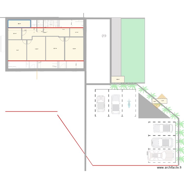 PROJET 1904281. Plan de 0 pièce et 0 m2