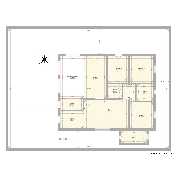 Vilafortuny - Plan vieux - FR. Plan de 12 pièces et 504 m2