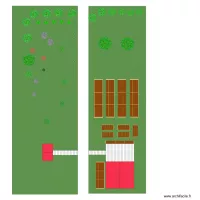Jardin potager et for&ecirc;t nourrici&egrave;re