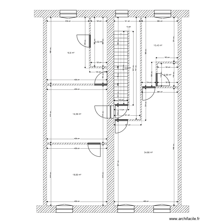UGUR 2eme ETAGE. Plan de 