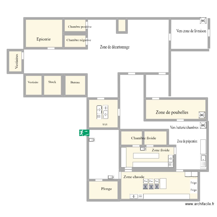 Maison de Nogent. Plan de 15 pièces et 144 m2