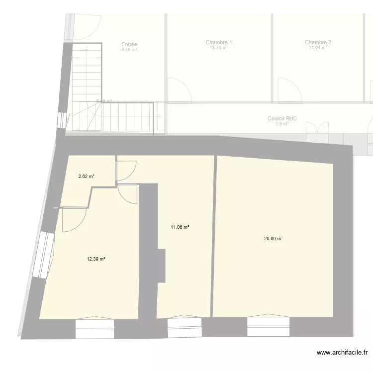 etage 03. Plan de 