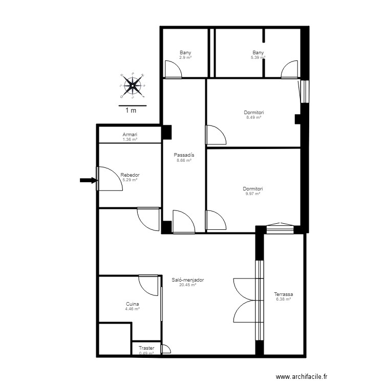 ED KOALA ESC B 4 A ARINSAL. Plan de 0 pièce et 0 m2