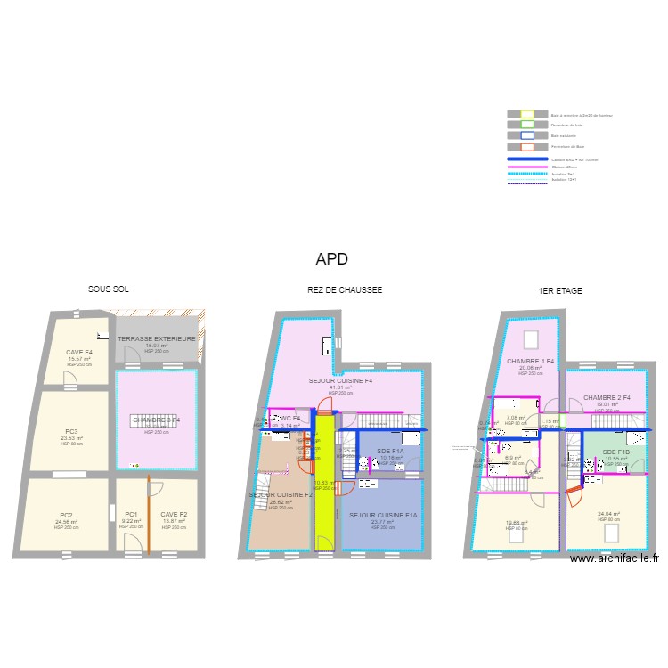 DEF Corny APD 22 07 22. Plan de 30 pièces et 376 m2