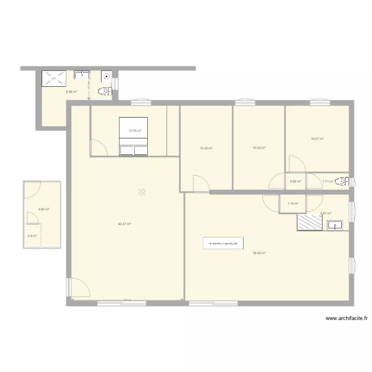 4 chambres salle bain exterieur3. Plan de 4 chambres salle bain exterieur3. Plan de