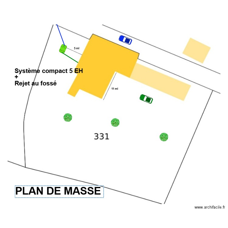 Duffaut. Plan de 0 pièce et 0 m2