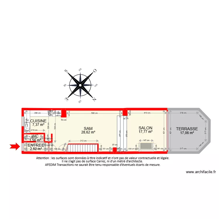 BI8468 rdc PASCAL. Plan de 