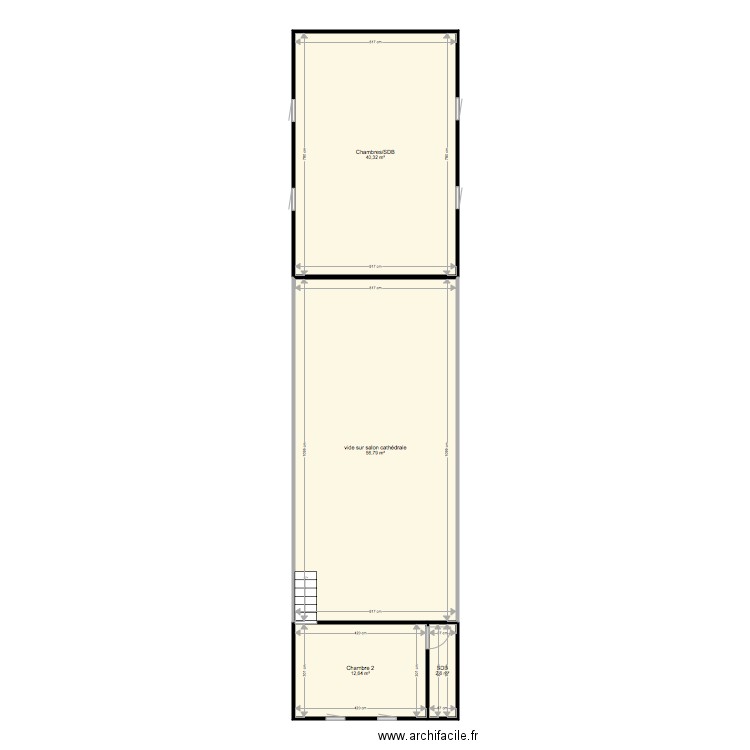 Annexe 1er etage. Plan de 0 pièce et 0 m2