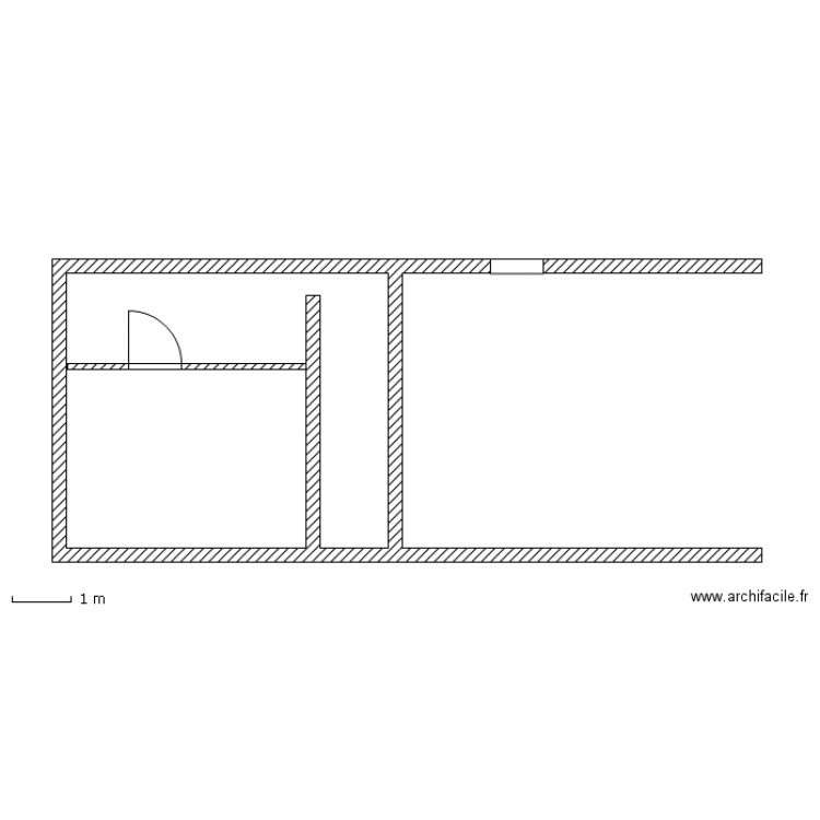 plan 1. Plan de 0 pièce et 0 m2