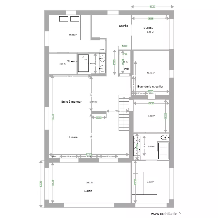 Richardson Ayes. Plan de 