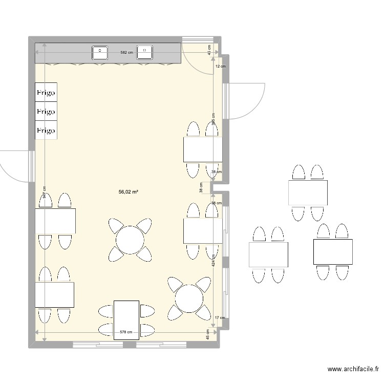 titre. Plan de 0 pièce et 0 m2