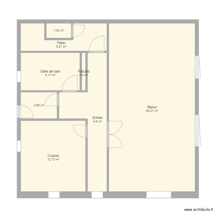 pavillon Cormeilles en parisis 1er étage. Plan de 0 pièce et 0 m2