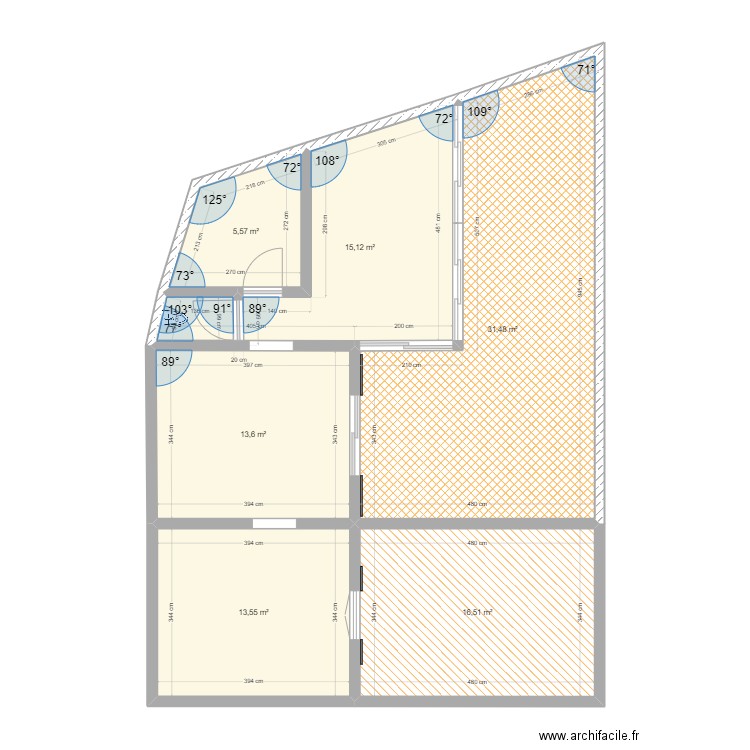 GENDZEL. Plan de 0 pièce et 0 m2
