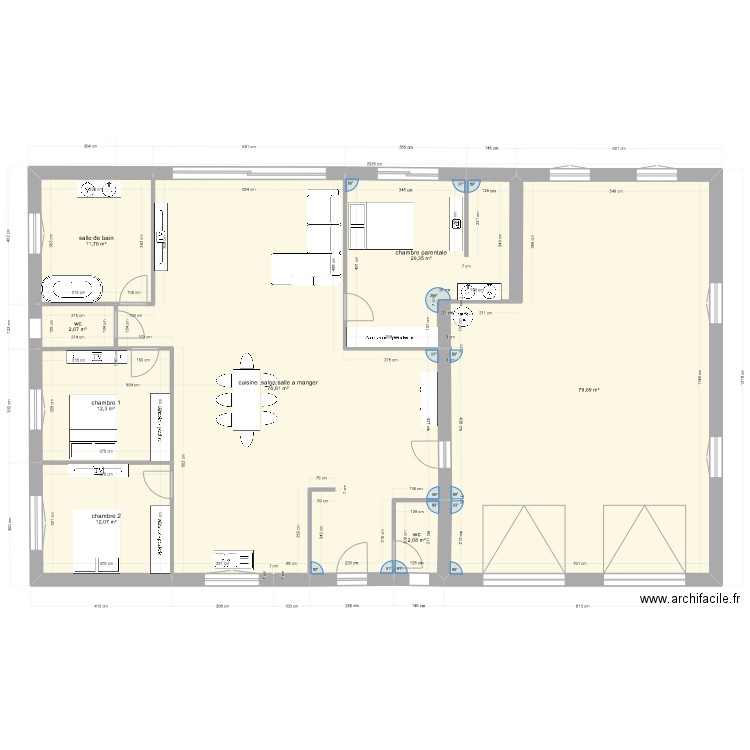 maison nicolas. Plan de 0 pièce et 0 m2
