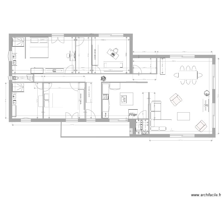 plan maison gareoult troisieme plan  idee sup  sup 8 8 sup  et cheminee. Plan de 0 pièce et 0 m2