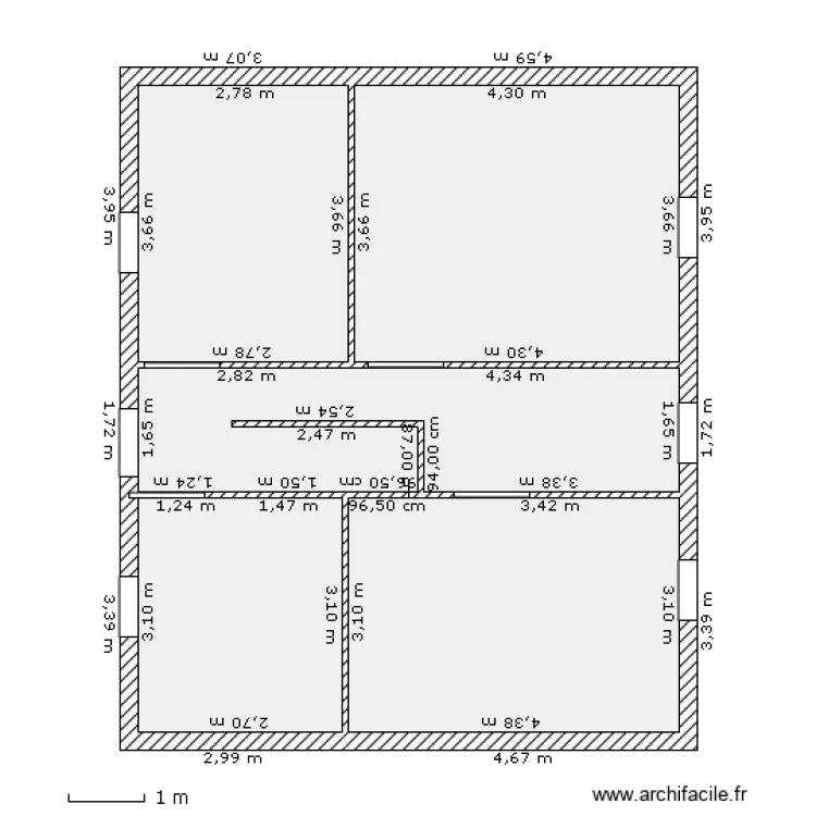 BALENDEIX2ETAGE. Plan de 