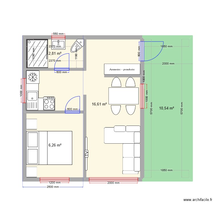 2 выложить на сайт. Plan de 0 pièce et 0 m2
