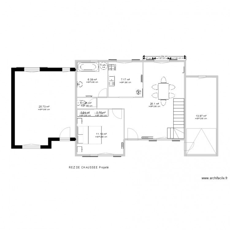 RD 1. Plan de 0 pièce et 0 m2