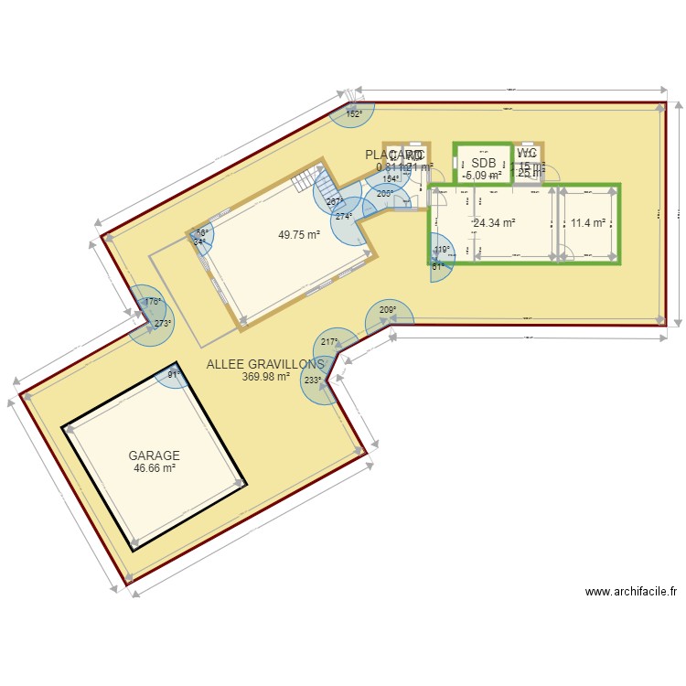 PLAN DEFINITIF 17 01 2022   SALON 49M2 1. Plan de 0 pièce et 0 m2