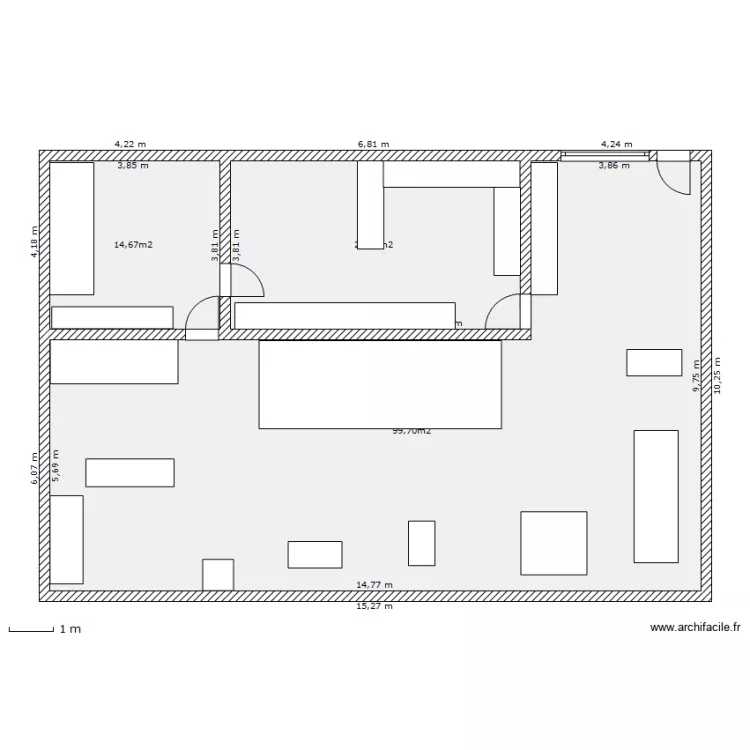 atelier maintenance. Plan de 