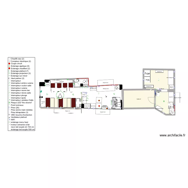 PLAN AUX DIMMENSIONS. Plan de 