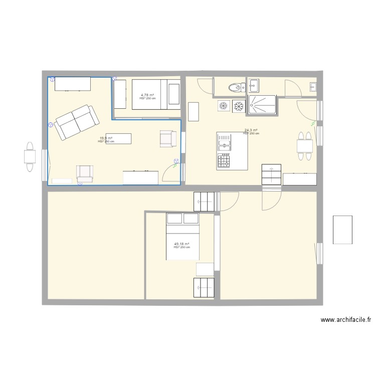 sejour. Plan de 0 pièce et 0 m2