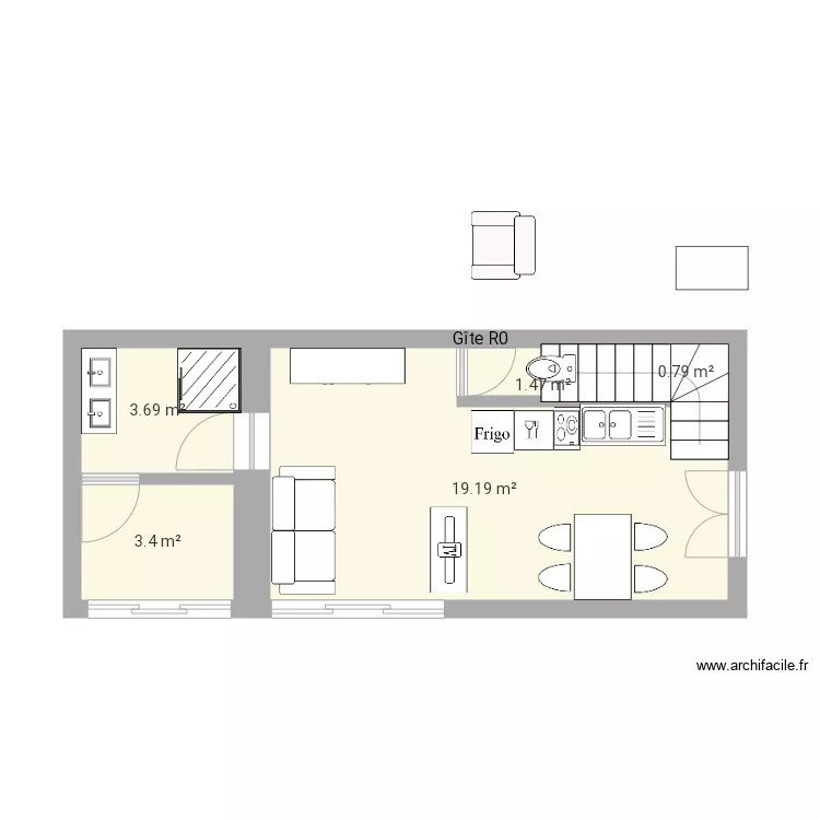 Gite R0 b. Plan de Gite R0 b. Plan de