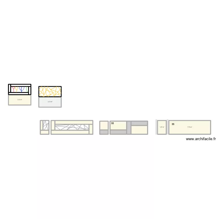 Entr&eacute;e. Plan de 