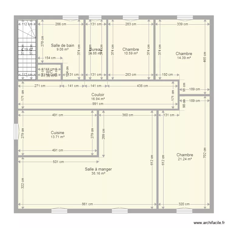 LAURENDON. Plan de 
