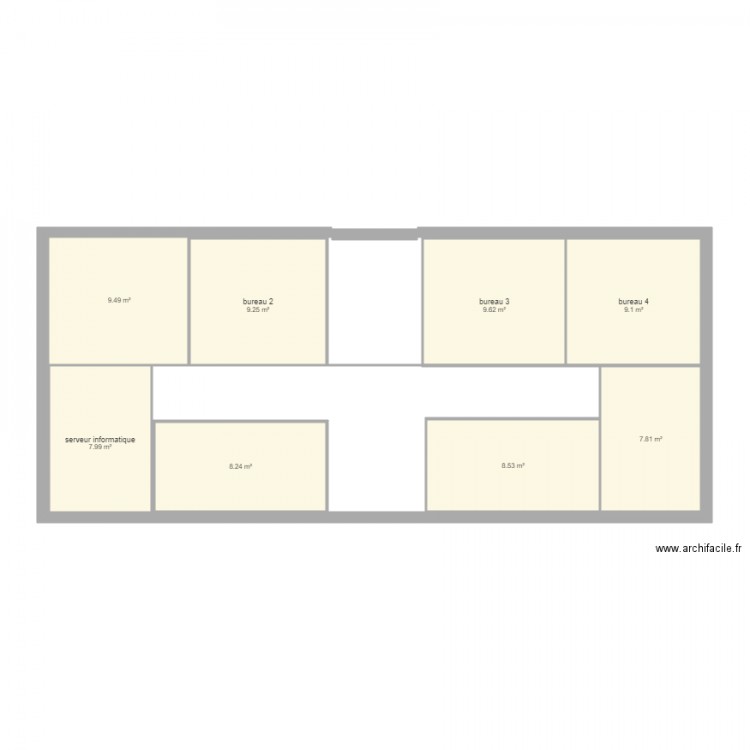 bureau cv par aure. Plan de 0 pièce et 0 m2