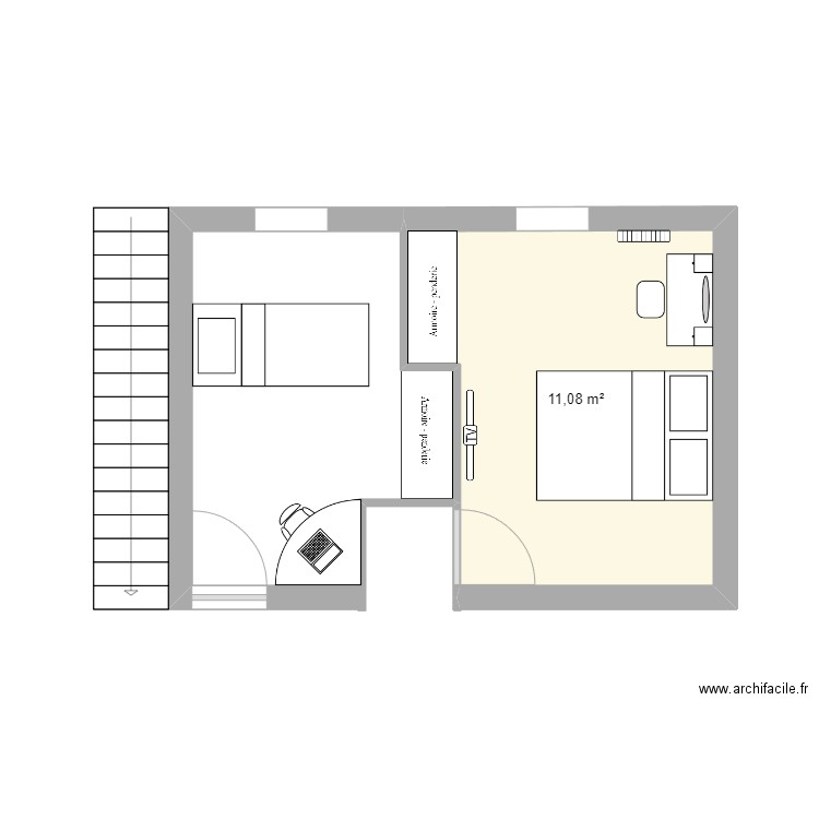 propjet mde THOUE proposition 1. Plan de 0 pièce et 0 m2