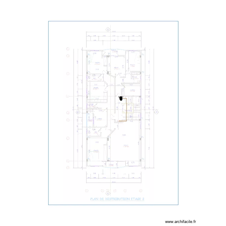 Vid&eacute;o surveillance &eacute;tage 2. Plan de 0 pièce et 0 m2