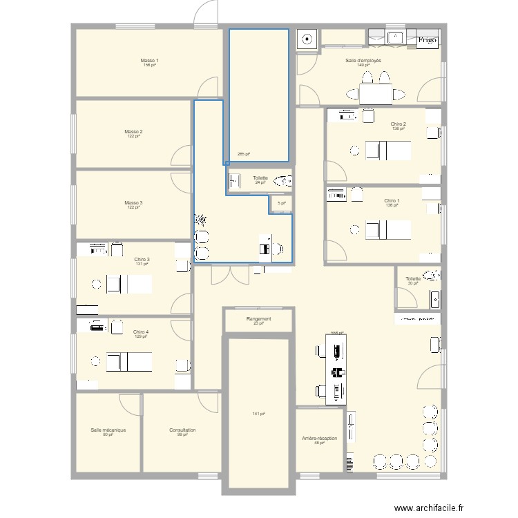 Clinique Maison Myre 2. Plan de 0 pièce et 0 m2