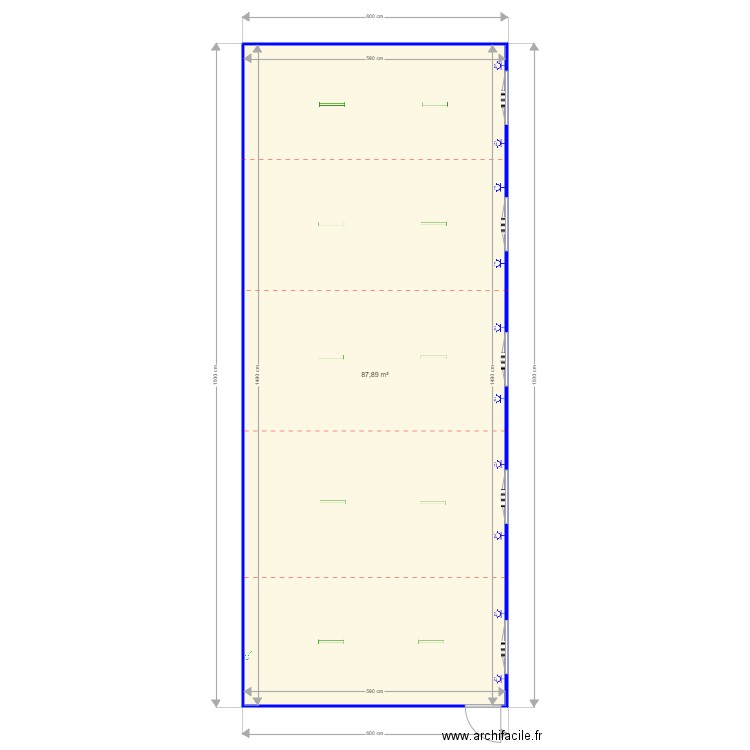 Balcaen Danse. Plan de 0 pièce et 0 m2