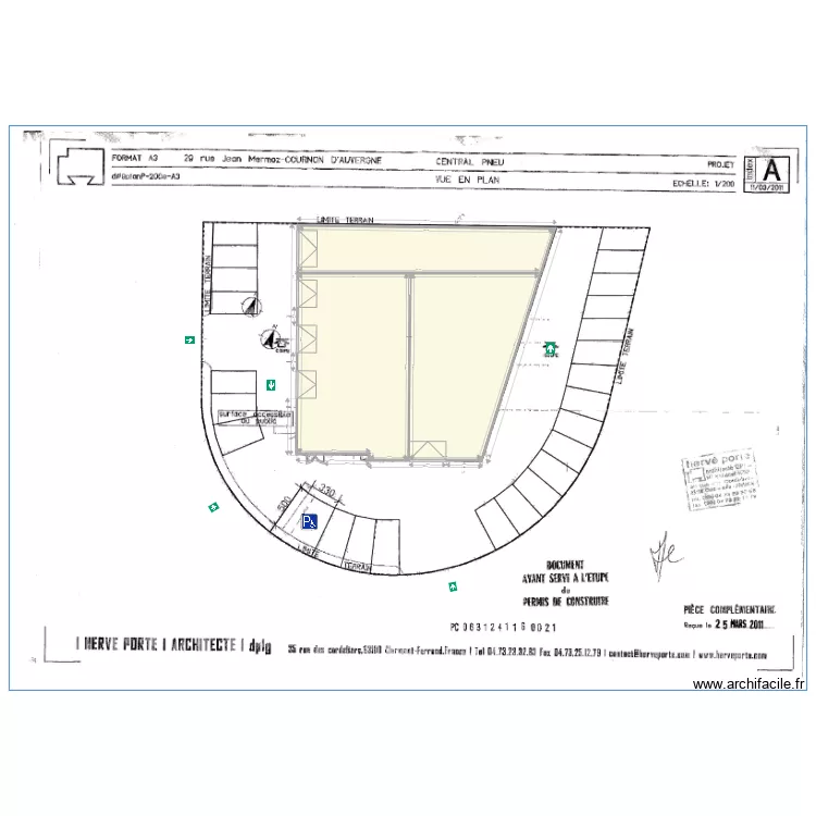 Man V et SPA. Plan de 
