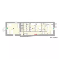 V3 les fleurs projet meubl&eacute; et 2 &eacute;tages