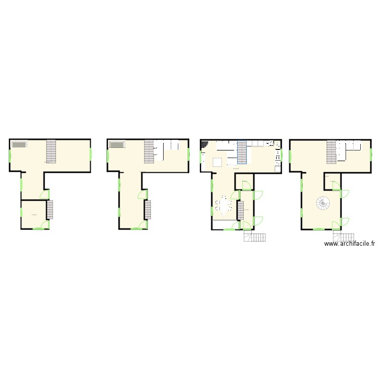 maison. Plan de 0 pièce et 0 m2