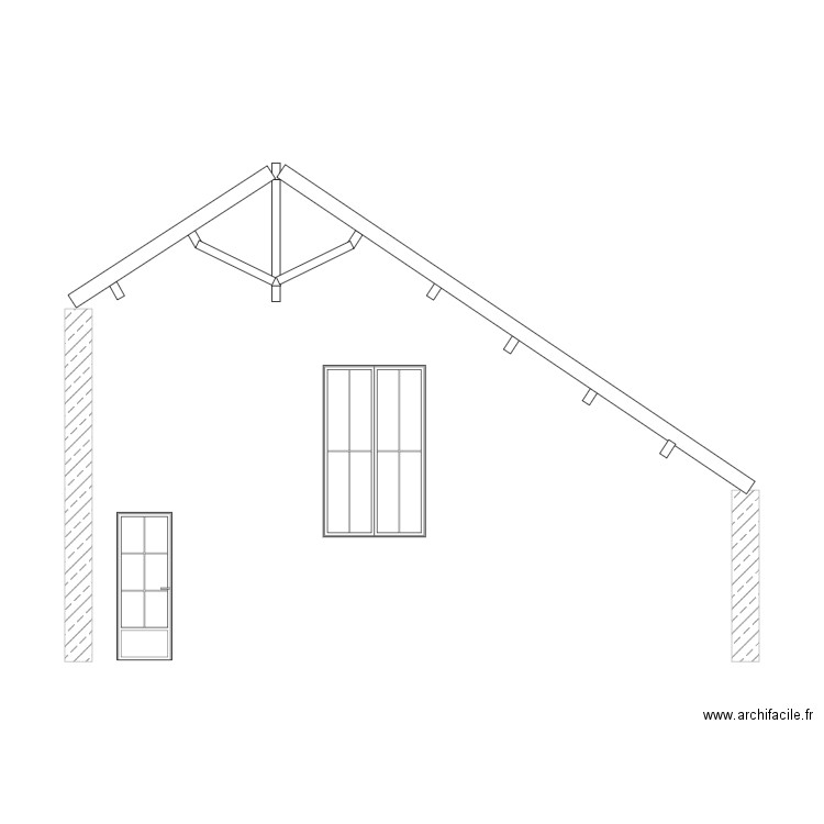 toiture zoé 1. Plan de 0 pièce et 0 m2