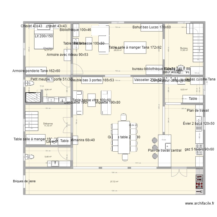 Maison Mangily 22 mai 2023. Plan de 0 pièce et 0 m2