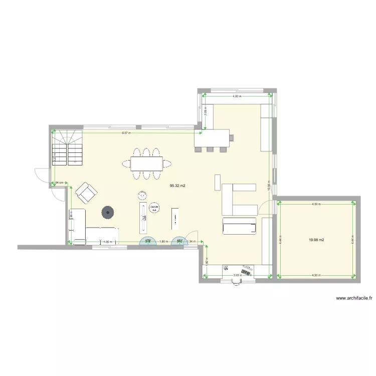 PLAN SURFACE HABITABLE. Plan de PLAN SURFACE HABITABLE. Plan de