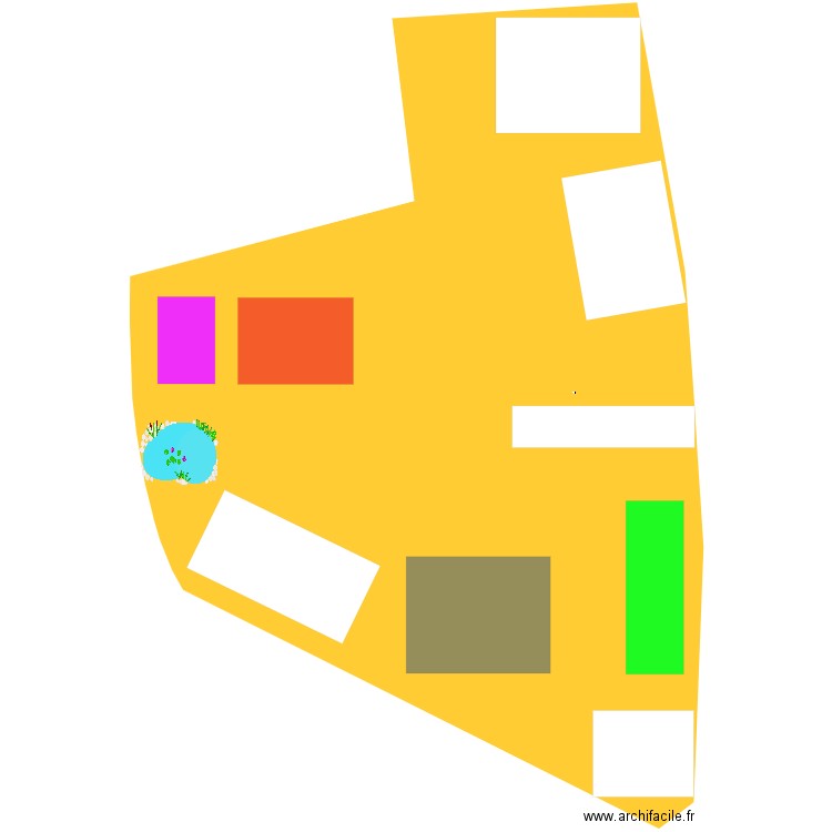 La Coudoulette 01 v3. Plan de 0 pièce et 0 m2